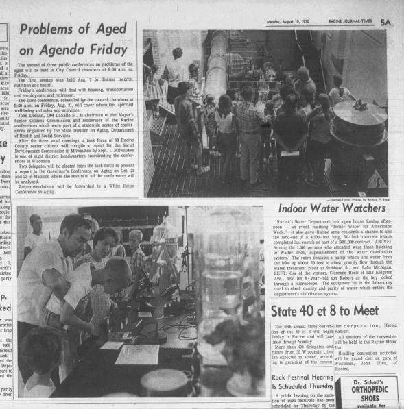Clipping from The Journal Times
